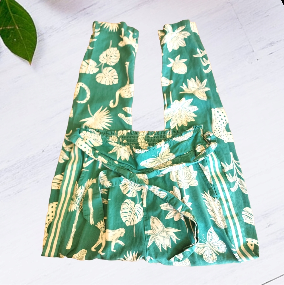 Mini Boden Girls tropical Relaxed Pants